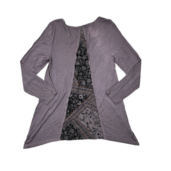 Soft Surroundings Purple Long Sleeve Mystical Moonrise Top - Picture 5 of 5